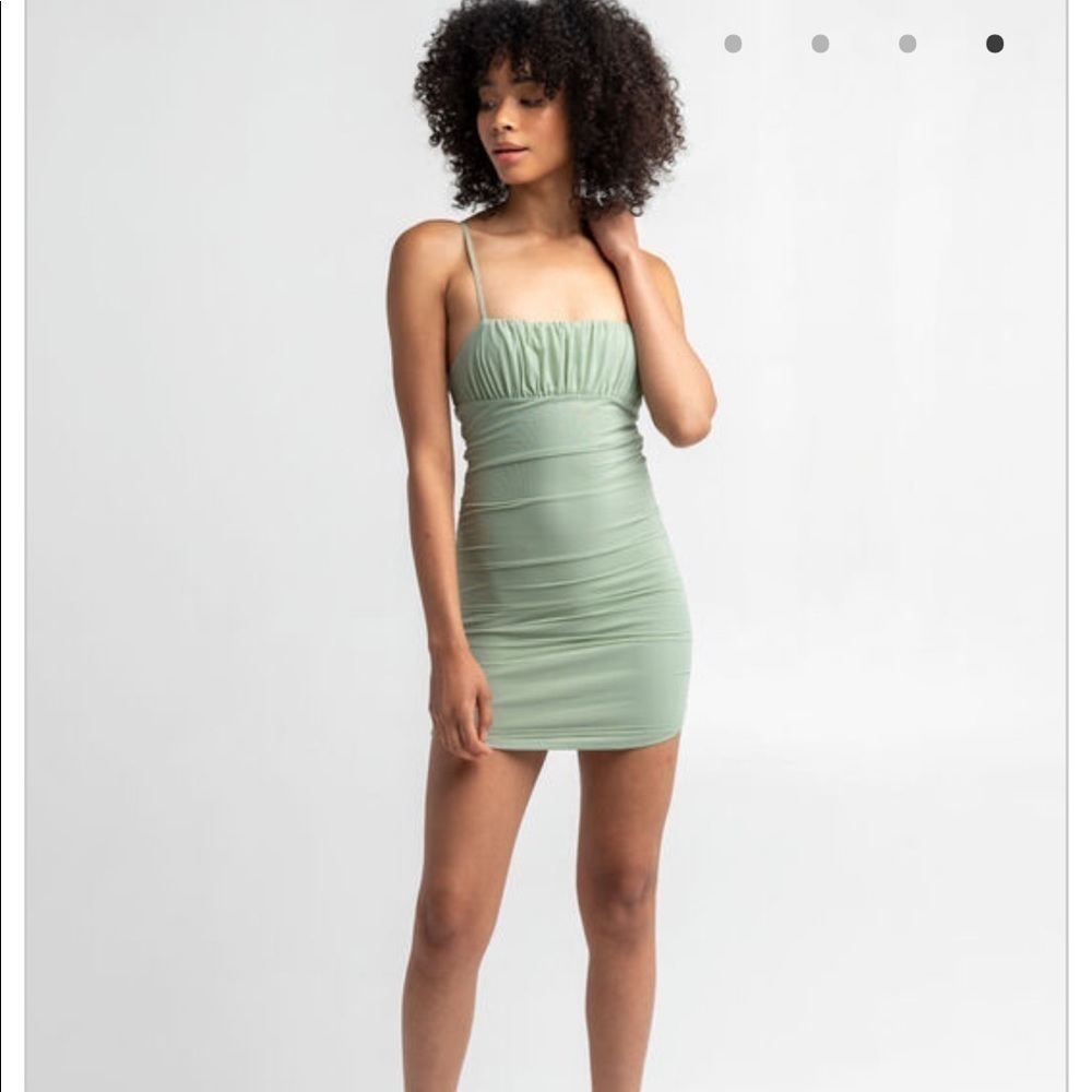 nwot sage dress - Picture 1 of 5